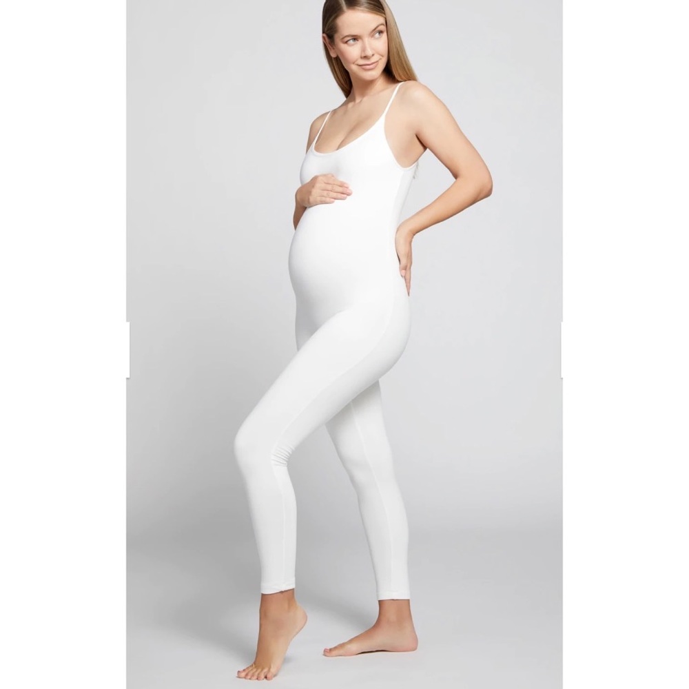 Bumpsuit The Kate Tank Jumpsuit White S